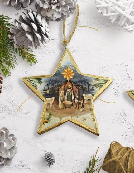 Colgante navidad Estrella